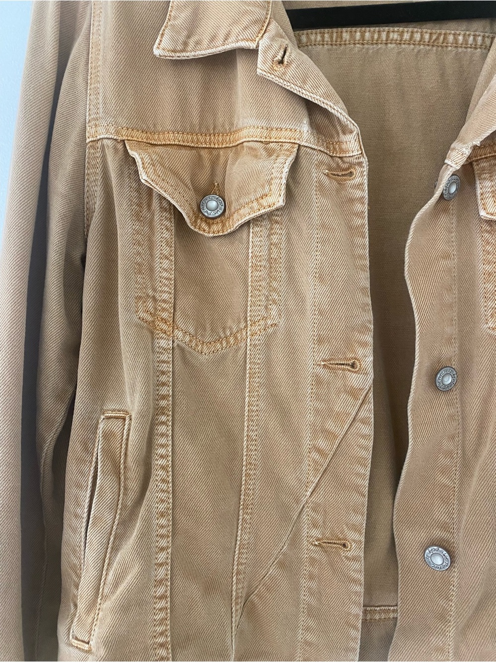 Free People Distressed Denim Jacket - Picture 2 of 5